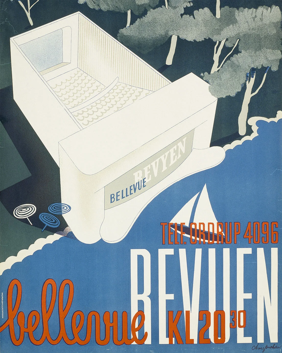 Plakat til Bellevue Revuen